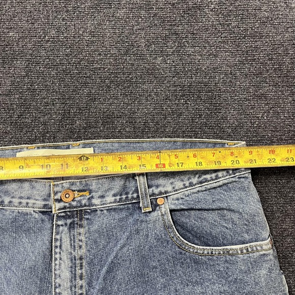 Vintage Arizona Jean Company Jeans Mens 42x32 Relaxed Stone Wash Denim Tapered - Picture 8 of 14